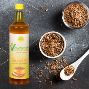 Flaxseeds Oil 500 ml | Wood Pressed |Natural | Edible Oil For Cooking